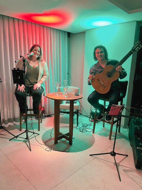 Trio em apresentação