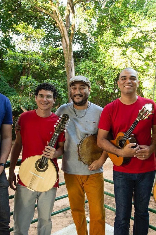 Quarteto de pagode e samba